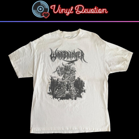 Warbringer Band Warbeast - Born Of The Ruins 2008 White T-Shirt Size XL Official