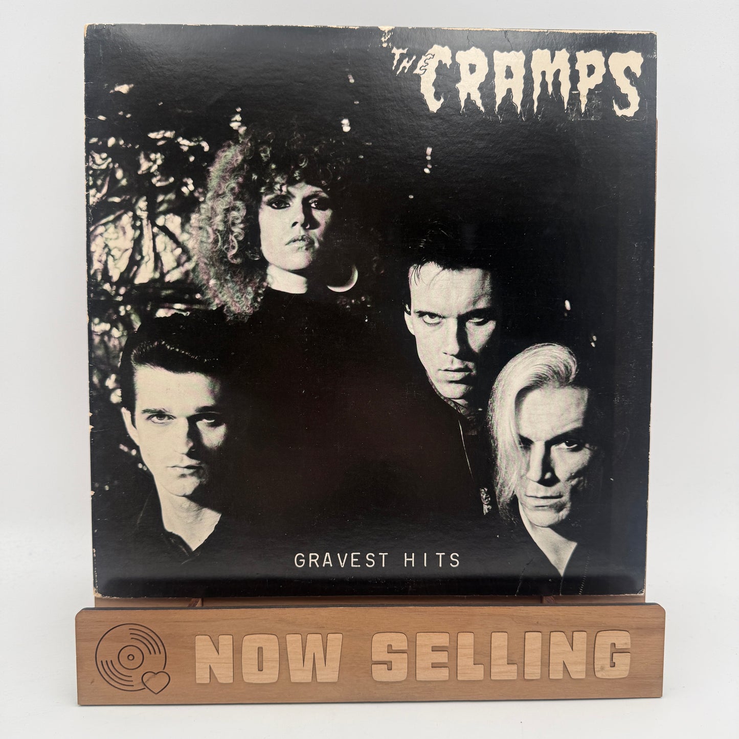 The Cramps - Gravest Hits Vinyl EP Original 1st Press Rainbow Rim Labels Terre Haute