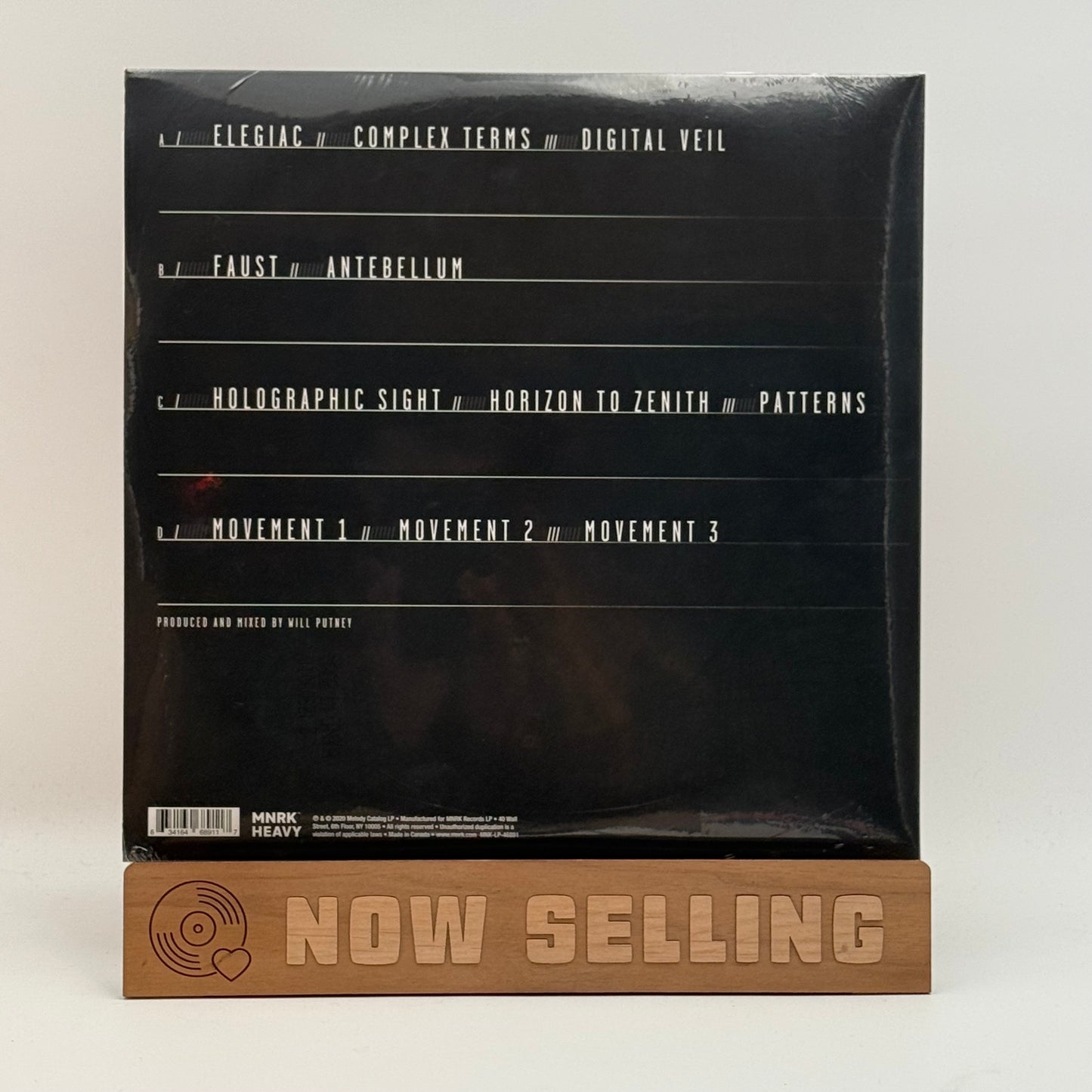The Human Abstract - Digital Veil Vinyl LP Half Green Half Black Ice SEALED