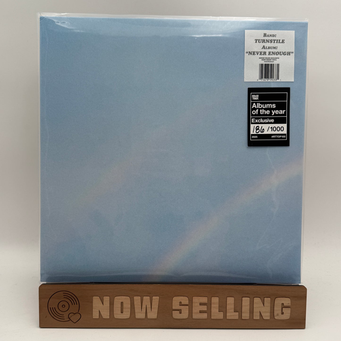 Turnstile - Never Enough Vinyl LP Neon Green Numbered Rough Trade Exclusive