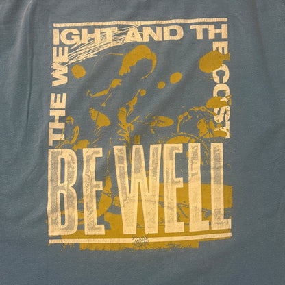 Be Well Band The Light And The Color Baby Blue T-Shirt Size XL