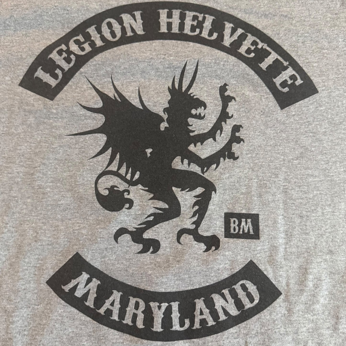 Tsjuder Black Metal Band Legion Helvete 2012 Maryland Death Fest T-Shirt Size L