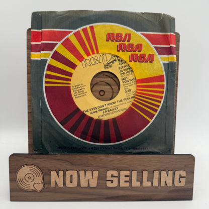 J.R. Bailey - The Eyes Don't Know The Feeling 7" Vinyl Promo 45rpm