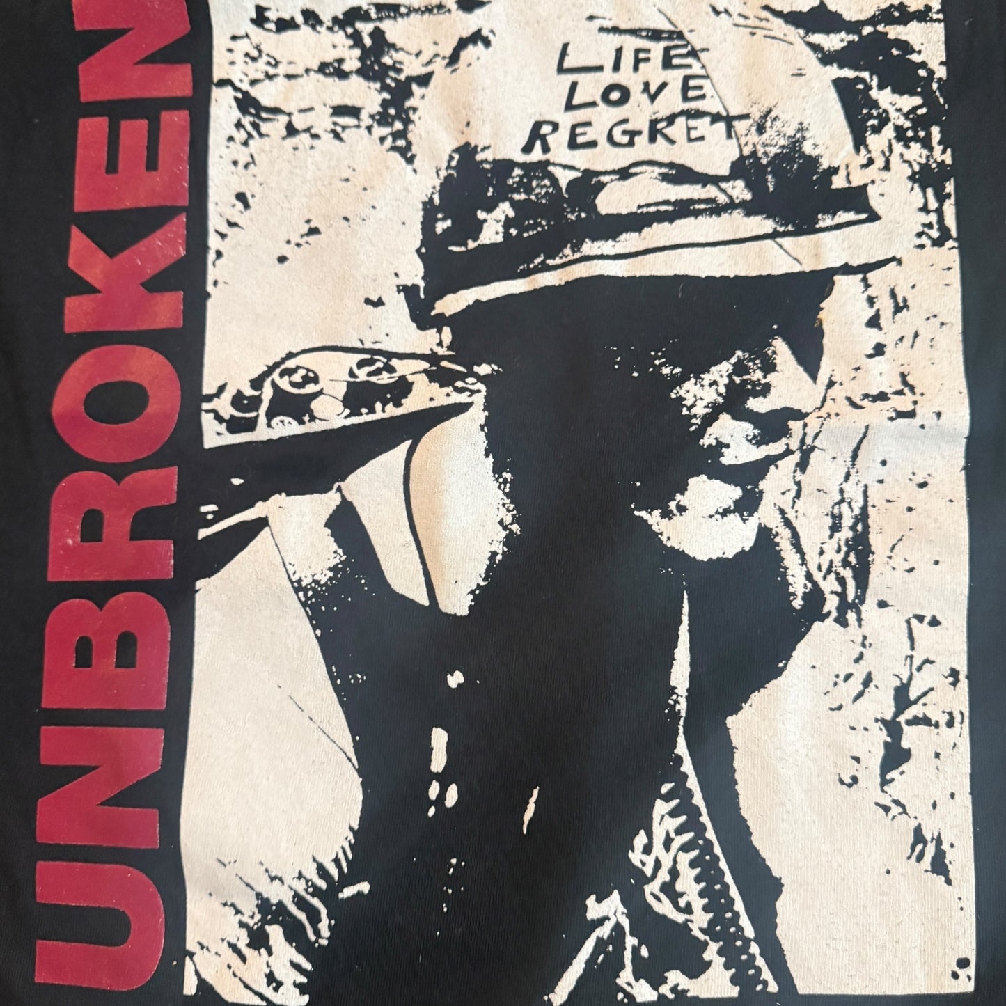 Unbroken Band Life. Love. Regret Smiths RIP T-Shirt Youth Small / Extra Small