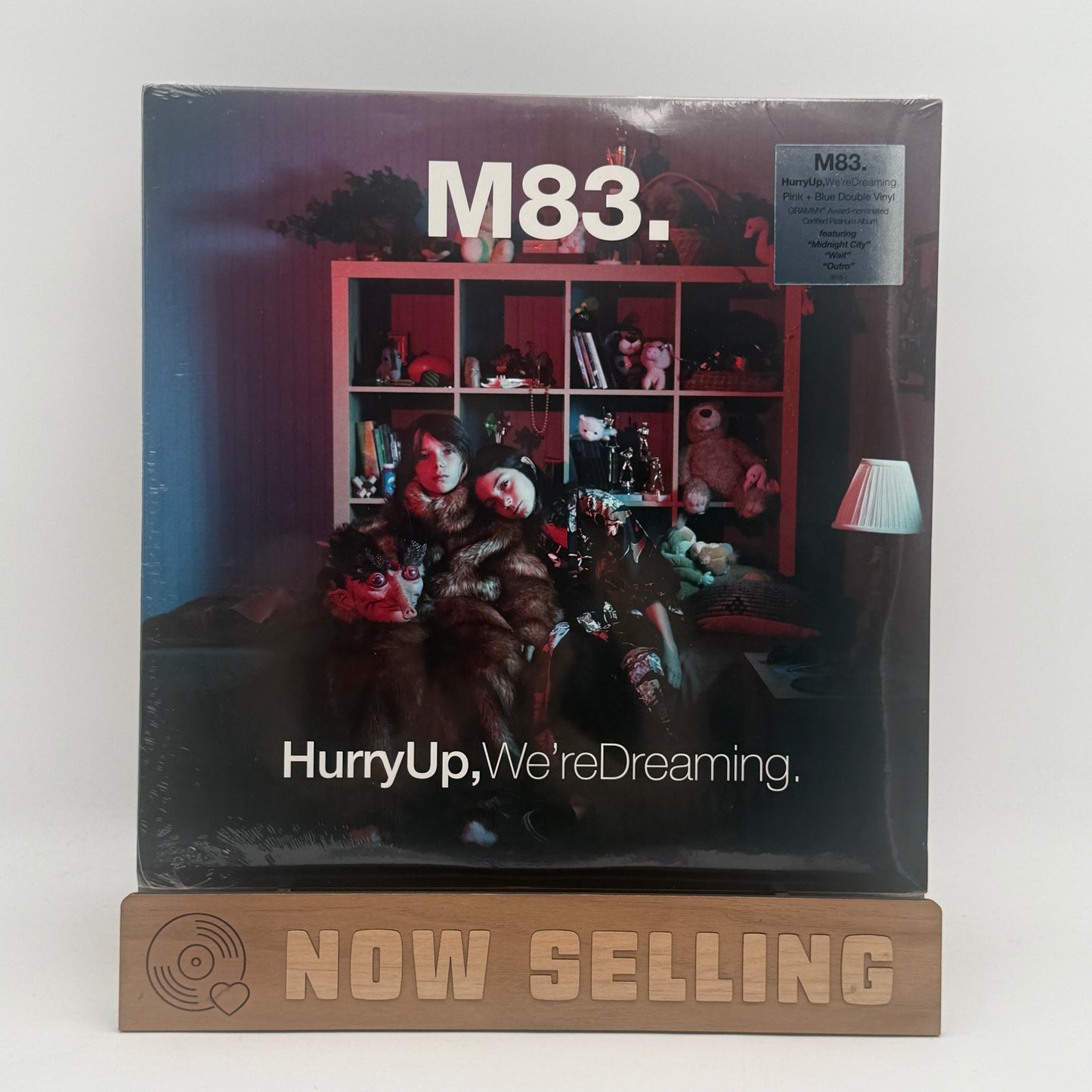 M83 - Hurry Up, We're Dreaming. Vinyl LP Reissue Pink / Blue SEALED [DING]