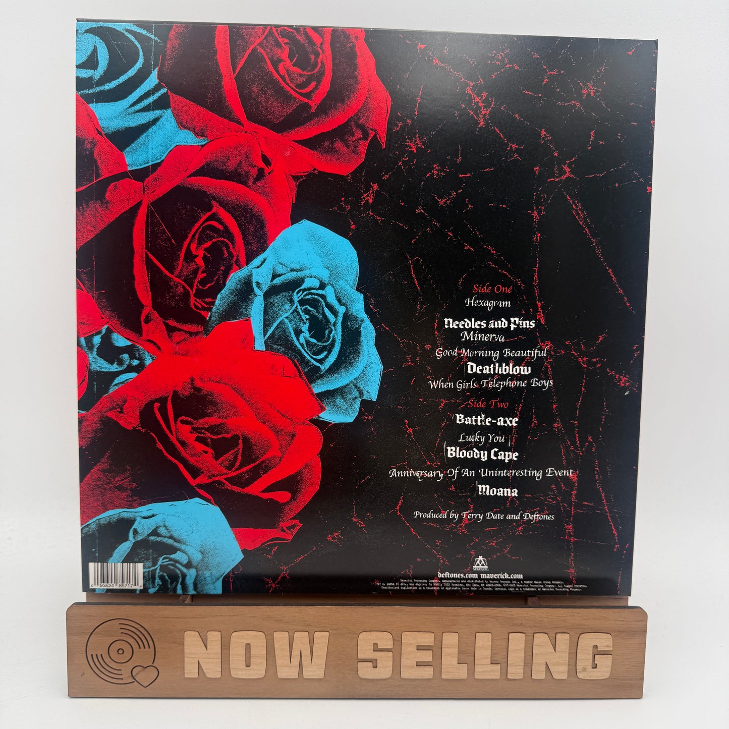 Deftones - Deftones Self Titled Vinyl LP Reissue Translucent Ruby Red 20th Anniversary