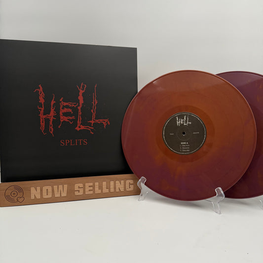 Hell Band - Splits Vinyl LP Orange / Purple