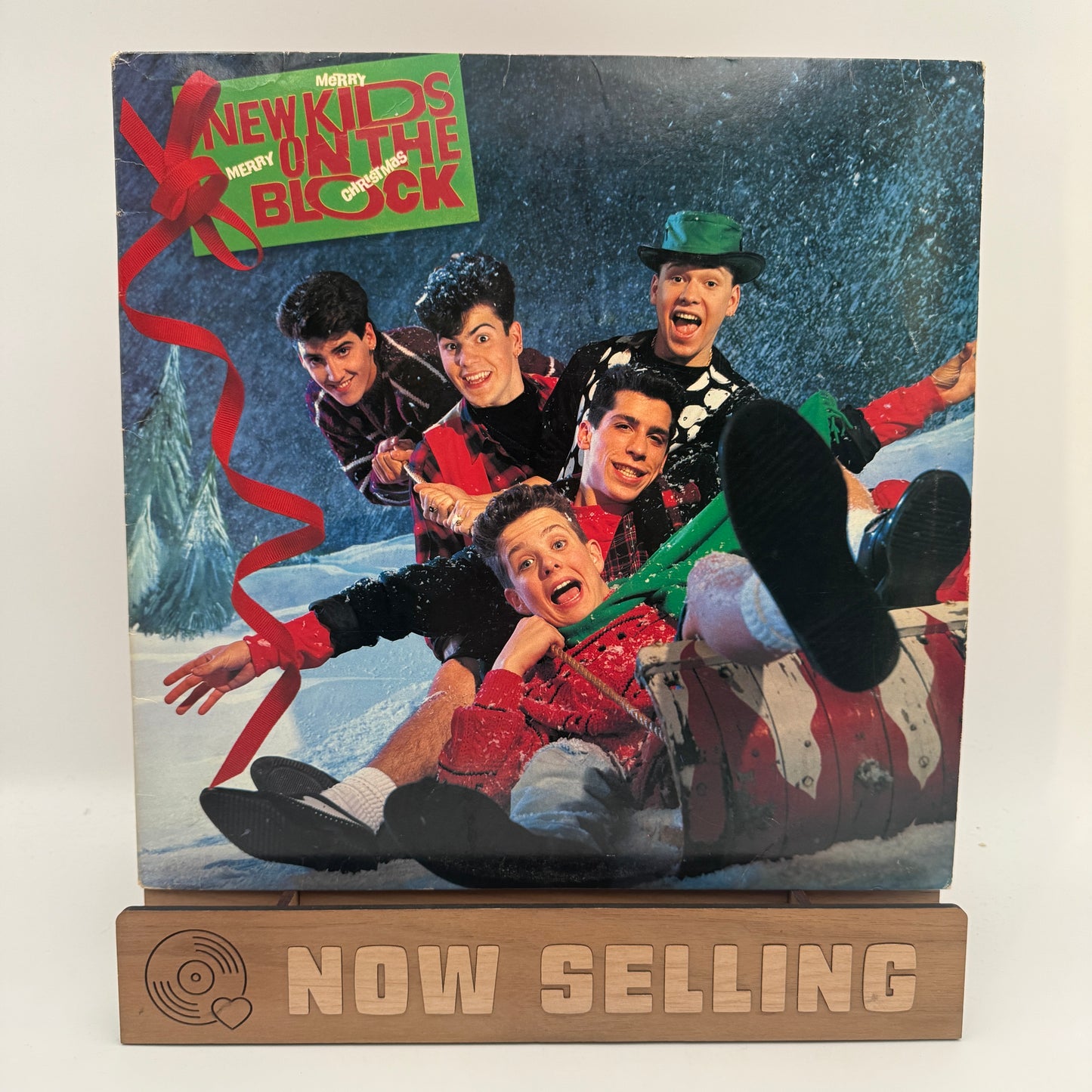 New Kids On The Block - Merry, Merry Christmas Vinyl LP Original 1st Press