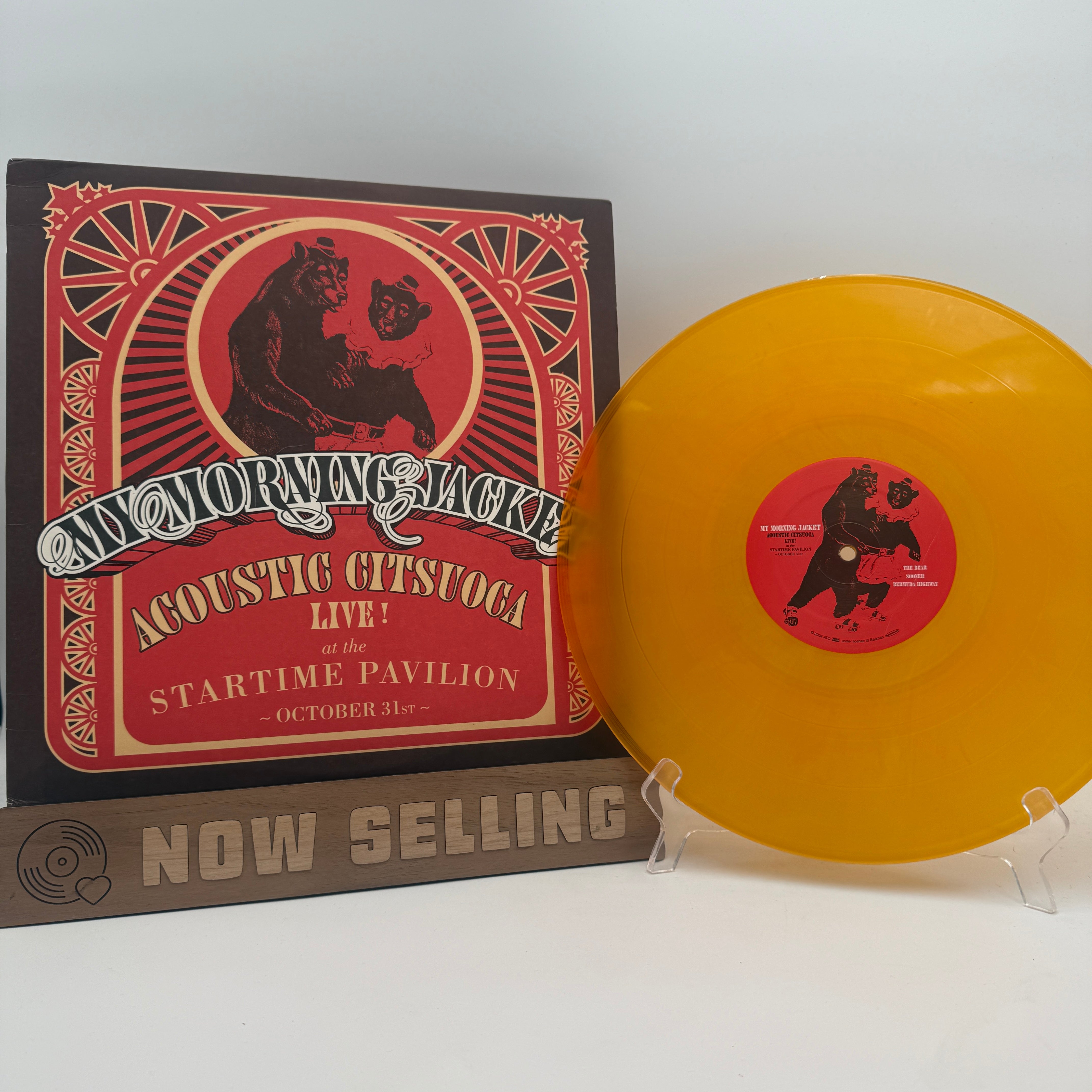 SMOKE CITY Win You 12インチレコード My Morning Jacket - Acoustic Citsuoca Vinyl EP Repress Orange