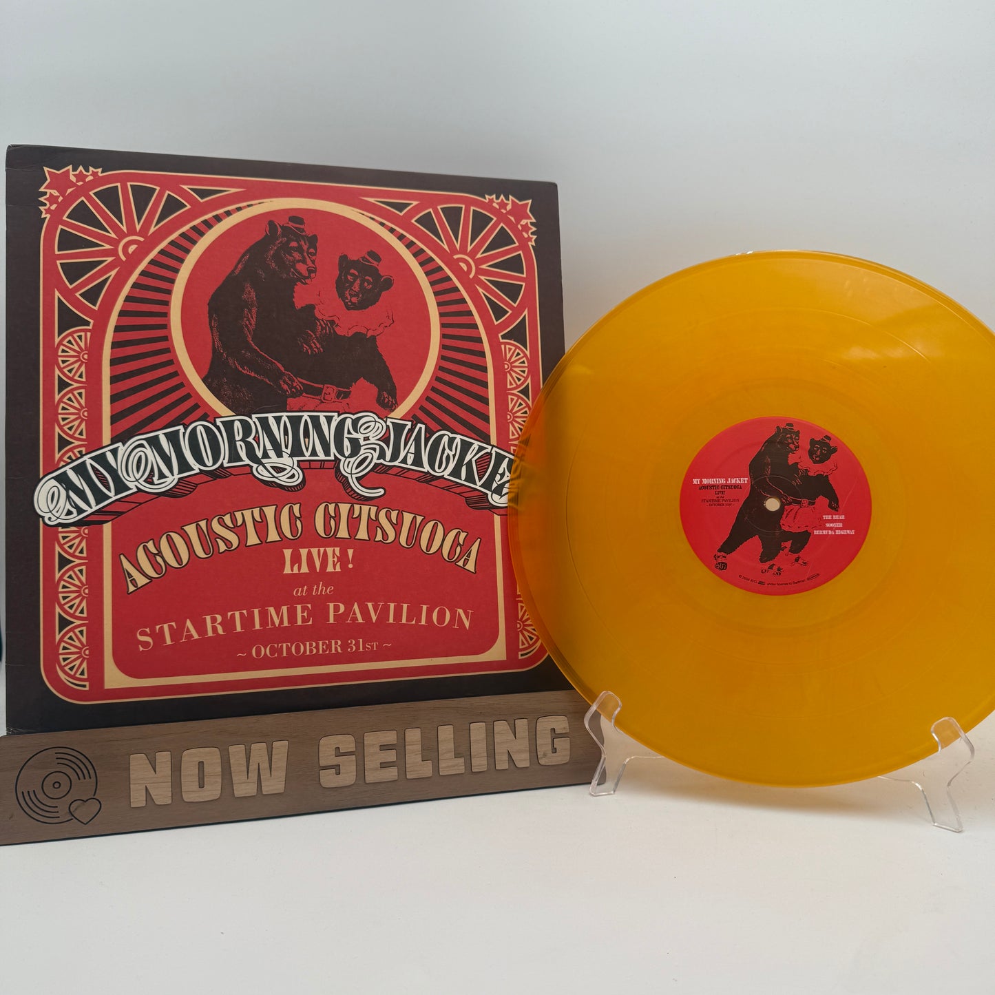My Morning Jacket - Acoustic Citsuoca Vinyl EP Repress Orange Translucent VG/VG+