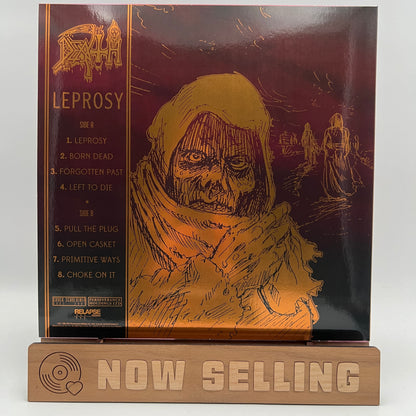 Death - Leprosy Vinyl LP Custom Tri-Color Merge w/ Splatter Foil Sleeve