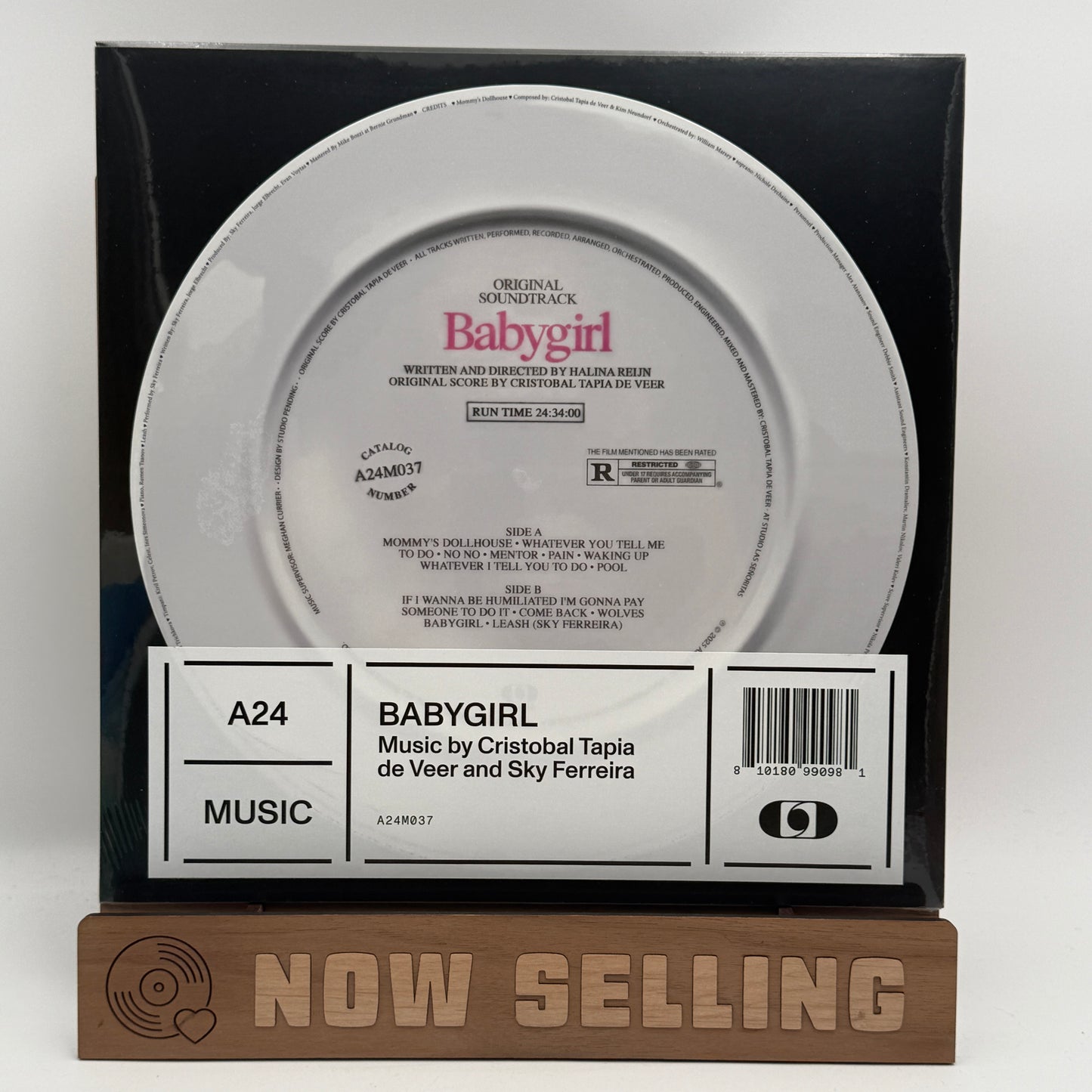 Babygirl Soundtrack A24 Vinyl LP Pink SEALED Sky Ferreira Juan Cristobal Tapia De Veer Nicole Kidman