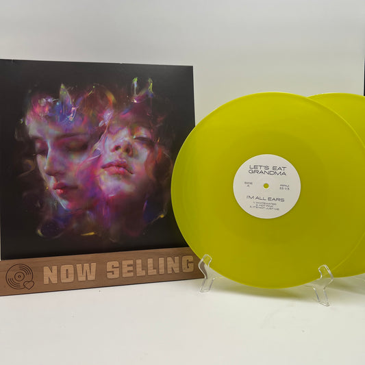 Let's Eat Grandma - I'm All Ears Vinyl LP Yellow Translucent