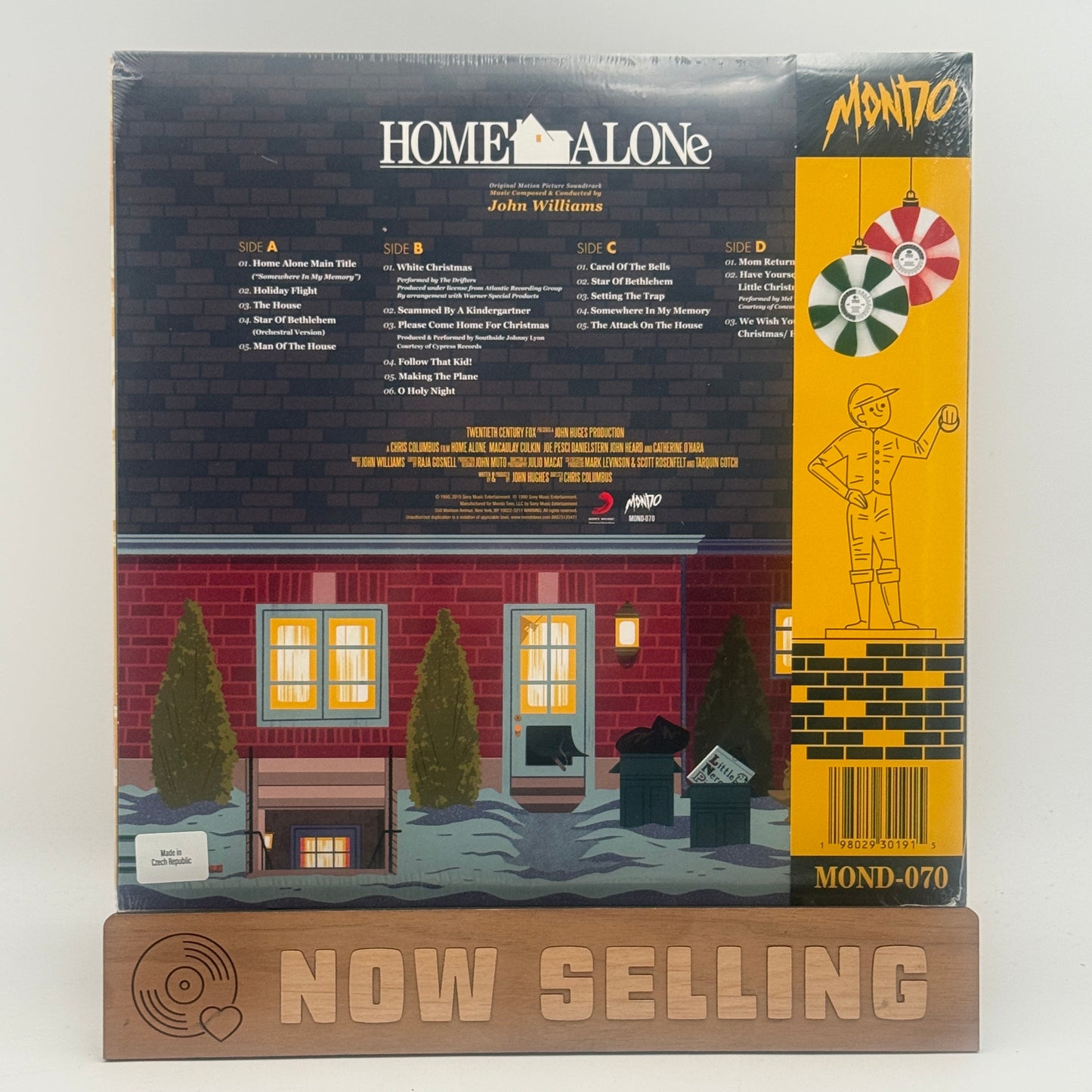 Home Alone Soundtrack Vinyl LP Christmas Cornetto SEALED John Williams