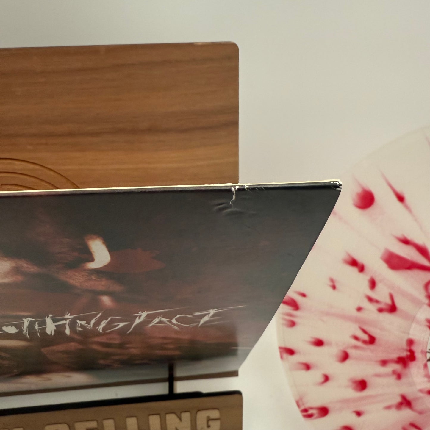 Nothingface - Nothingface Self Titled Vinyl LP Clear w/ Red Splatter
