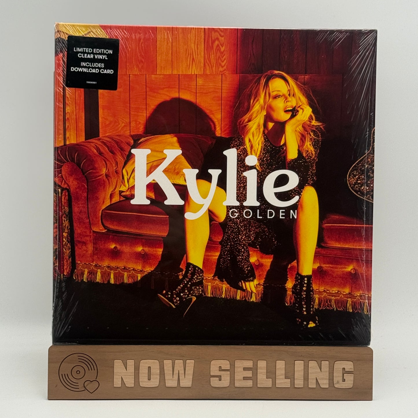 Kylie Minogue - Golden Vinyl LP Clear SEALED Limited Edition