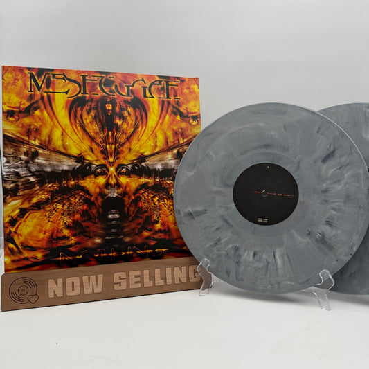 Meshuggah - Nothing Vinyl LP Reissue White Black Marbled
