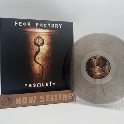Fear Factory - Obsolete Vinyl LP Clear & Black Marbled Numbered MOV Reissue