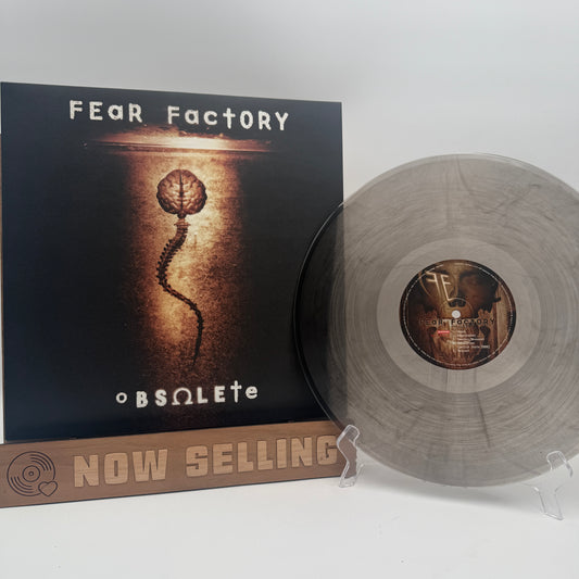 Fear Factory - Obsolete Vinyl LP Clear & Black Marbled Numbered MOV Reissue