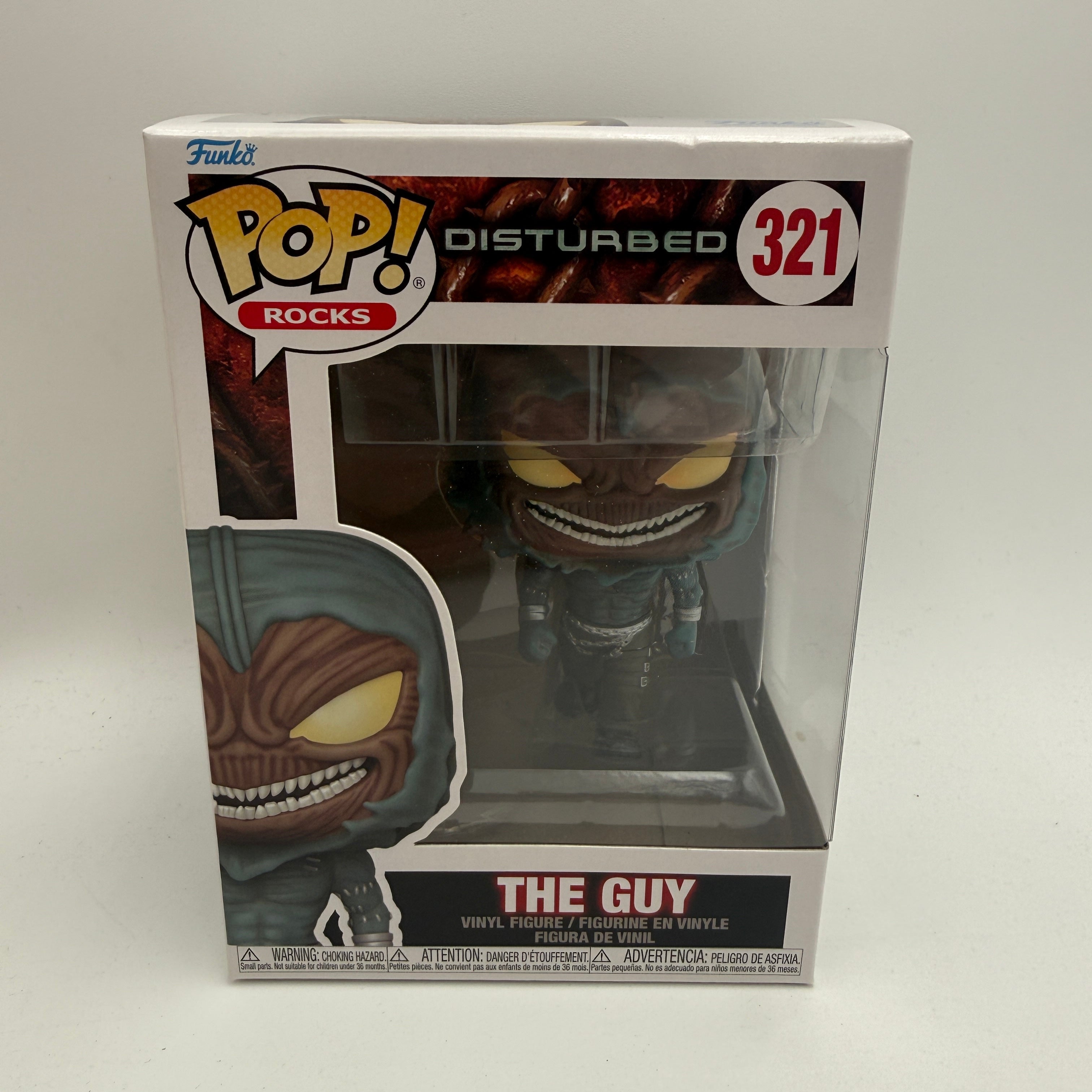 Funko POP! Rocks Disturbed The Guy Vinyl Figure #321 – Vinyl Devotion