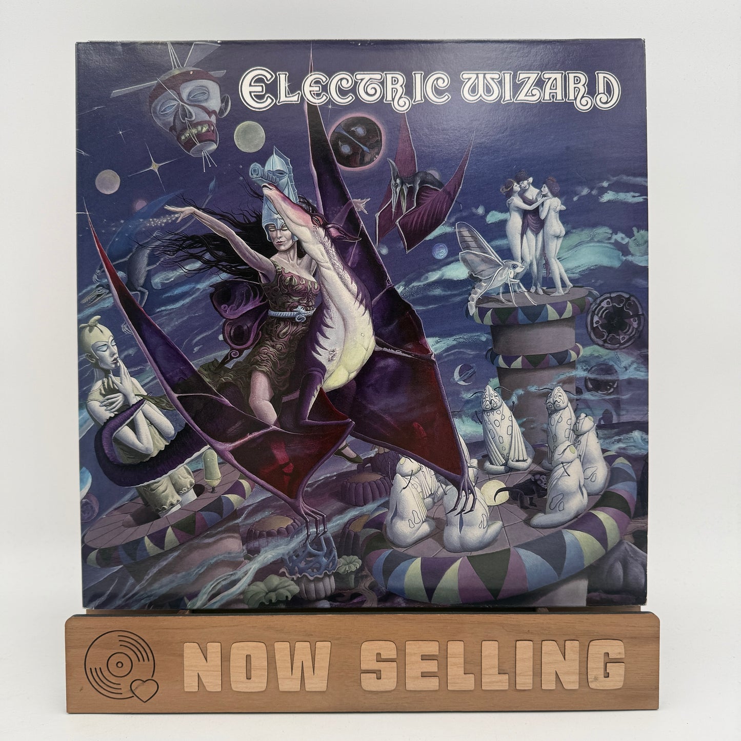 Electric Wizard - Electric Wizard Self Titled Vinyl LP 2006 Blue w/ 7" Doom Chapter