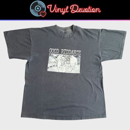 Good Riddance Band Go Vegetarian, There Is No Escape Vintage T-Shirt Size XL