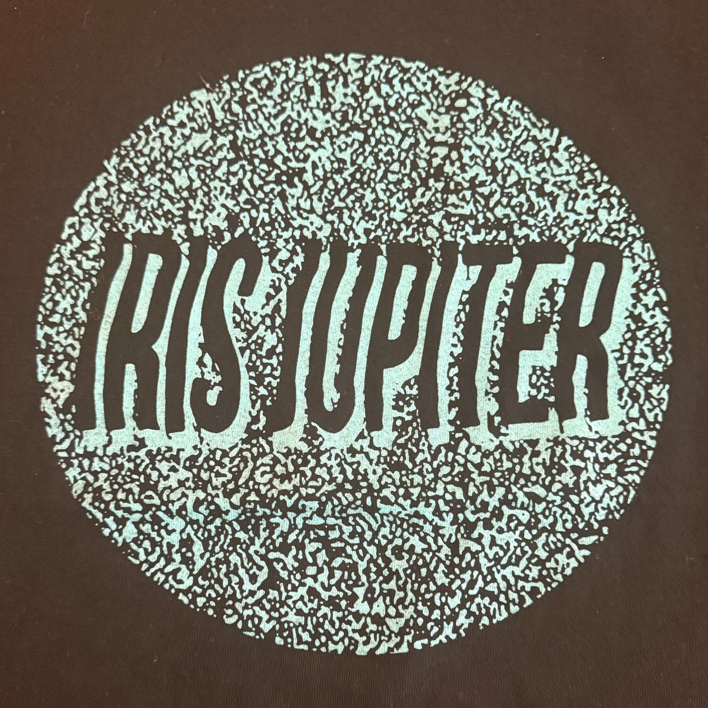 Iris Jupiter Band Blue Logo T-Shirt Size L Fk Mt. Open Door Records