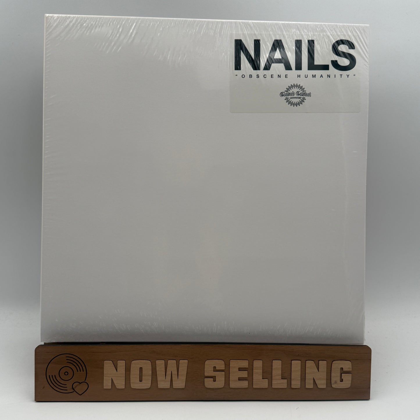 Nails Band - Obscene Humanity Vinyl EP Reissue White SEALED