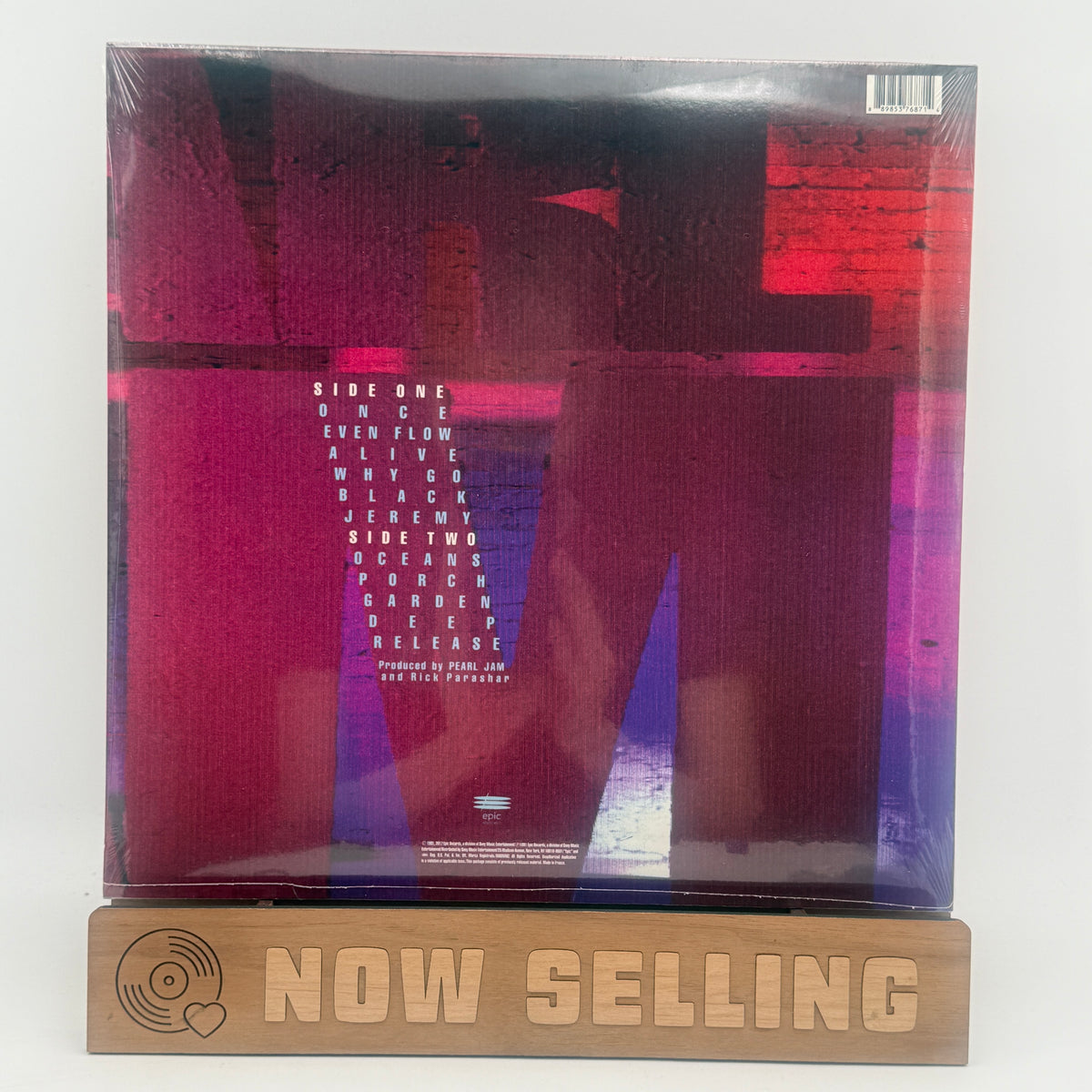 Pearl Jam - Ten Vinyl LP Reissue SEALED