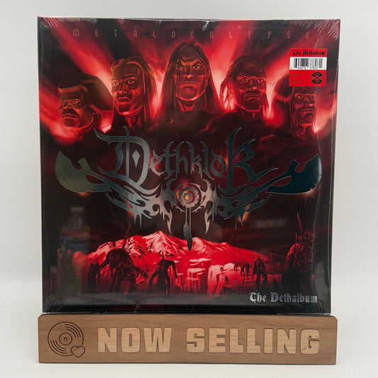 Dethklok - The Dethalbum (Expanded Edition) Vinyl LP Apple Black Wave SEALED