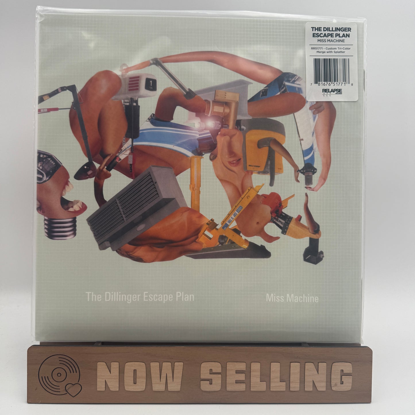 The Dillinger Escape Plan - Miss Machine Vinyl LP Custom Tri-Color Merge