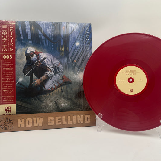 Shinobi III: Return Of The Ninja Master Video Game Soundtrack Vinyl LP Oxblood