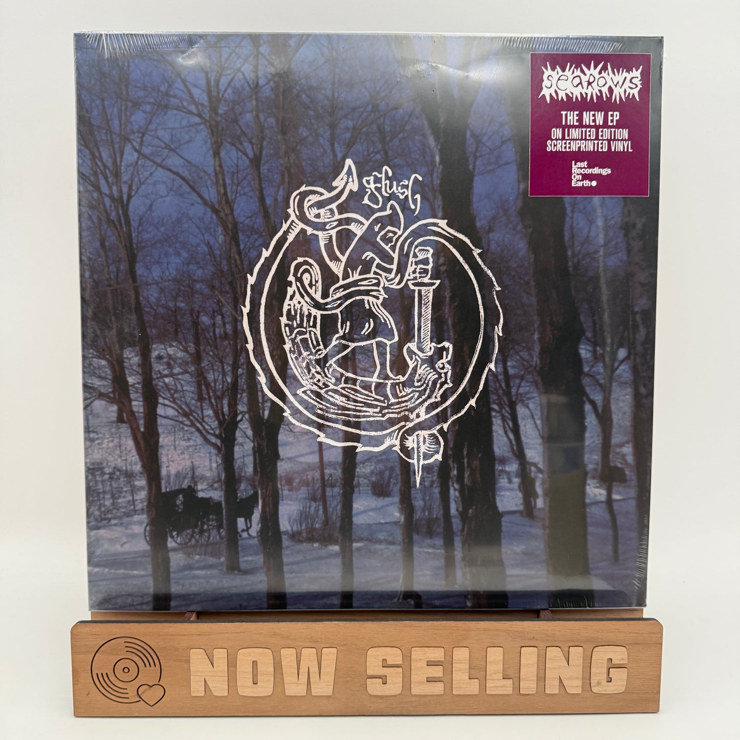 Searows - Flush Vinyl 12" Transparent Violet SEALED