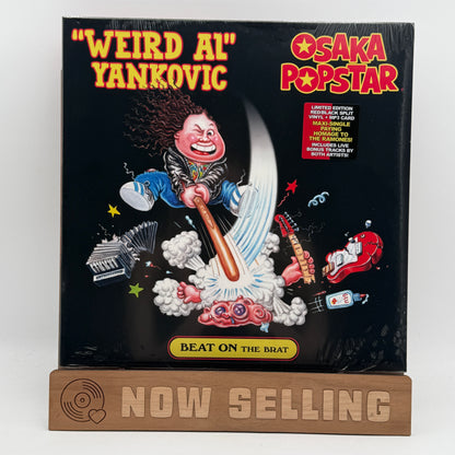 "Weird Al" Yankovic / Osaka Popstar - Beat On The Brat Vinyl 12" Red Black 50/50 SEALED