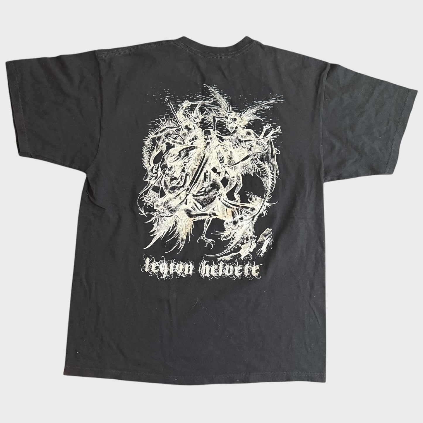 Tsjuder Black Metal Band Legion Helvete T-Shirt Size M