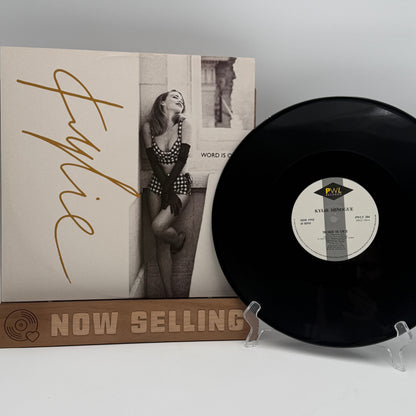 Kylie Minogue - Word Is Out Vinyl 12" Single UK Original 1st Press PWLT 204