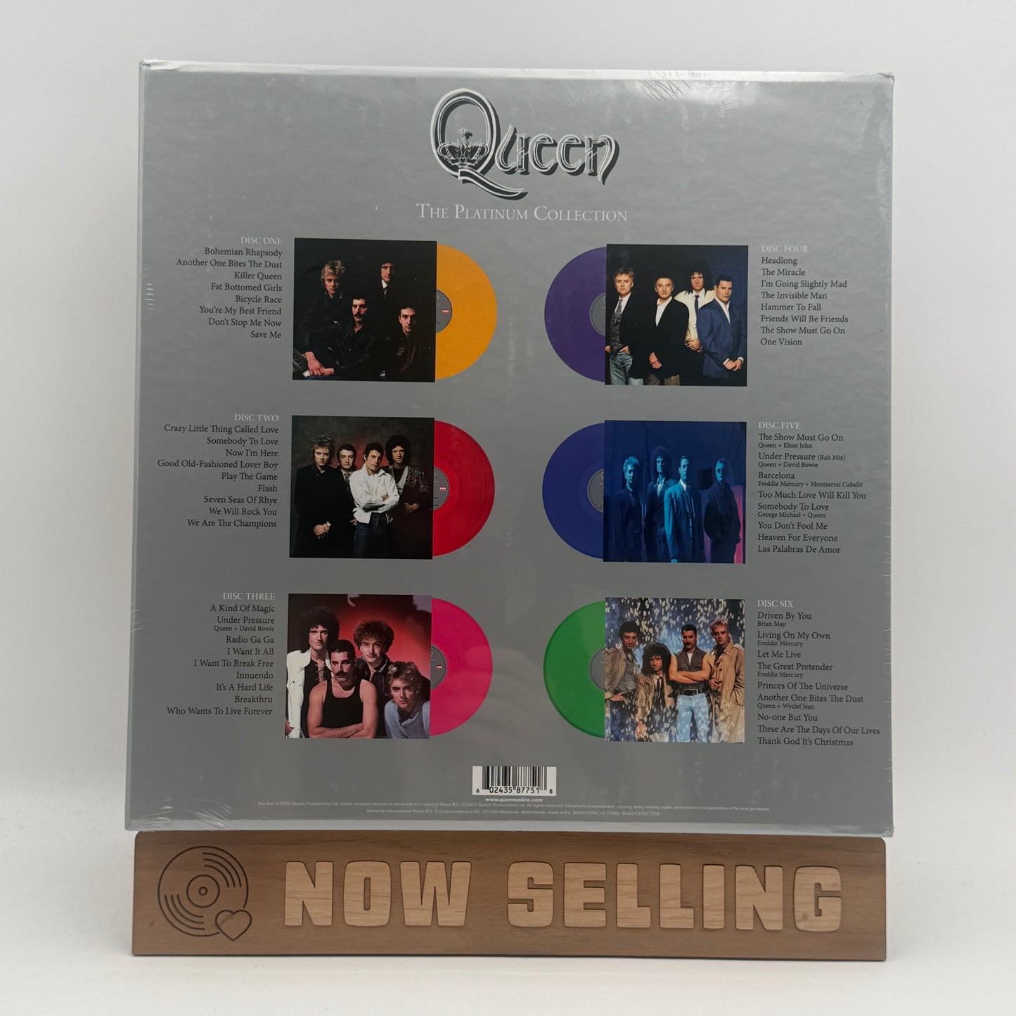Queen - The Platinum Collection Vinyl Box Set 180 Gram Colored / Coloured SEALED