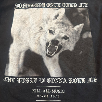 Kill All Music Record Label Smash Mouth RIP Long Sleeve T-Shirt Size S