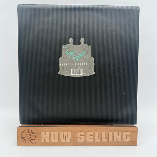 Jane's Addiction - Nothing's Shocking Vinyl LP Original 1st Press UK Rubber Jacket SiGNED
