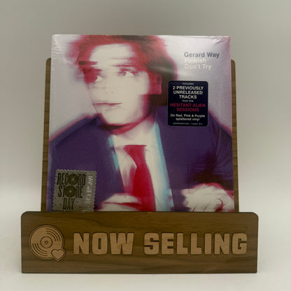 Gerard Way - Pinkish / Don't Try Vinyl 7" Splatter SEALED RSD 2016 My Chemical Romance