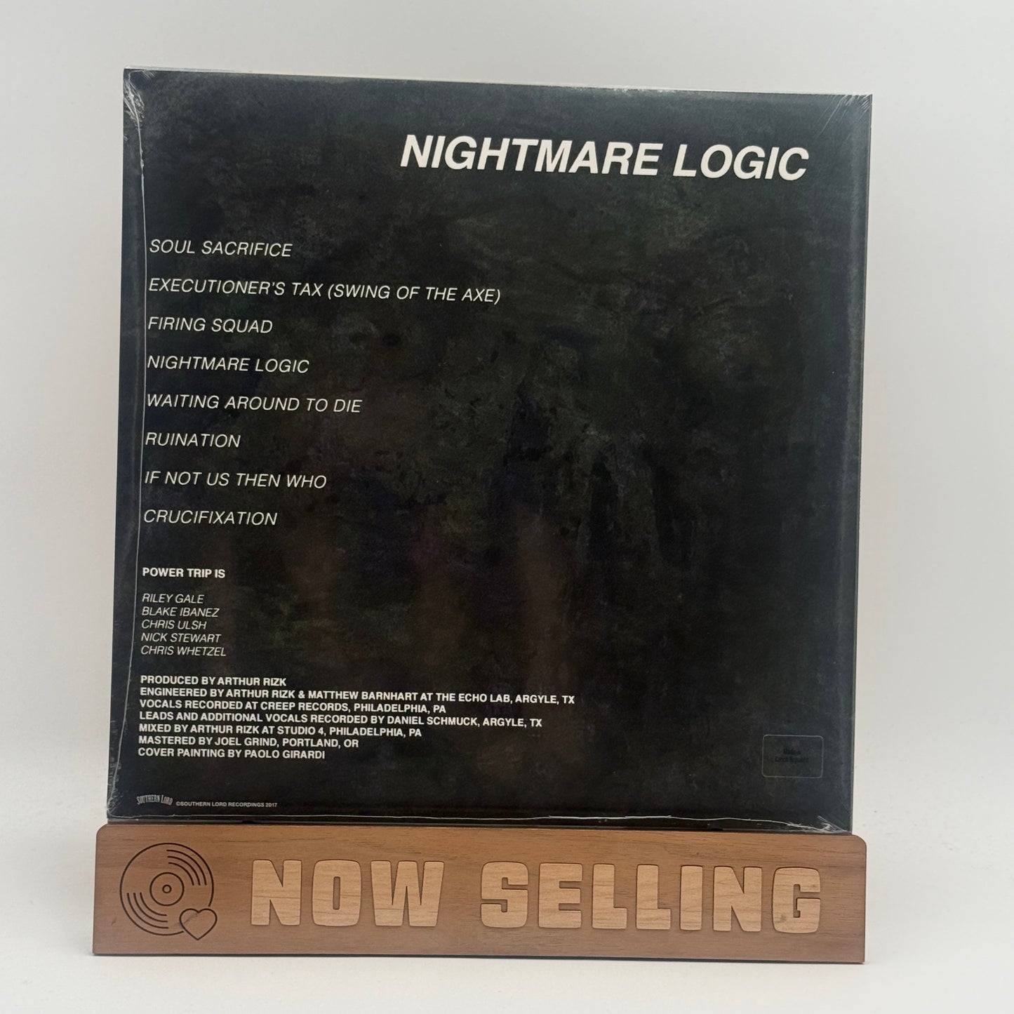 Power Trip - Nightmare Logic Vinyl LP Reissue SEALED