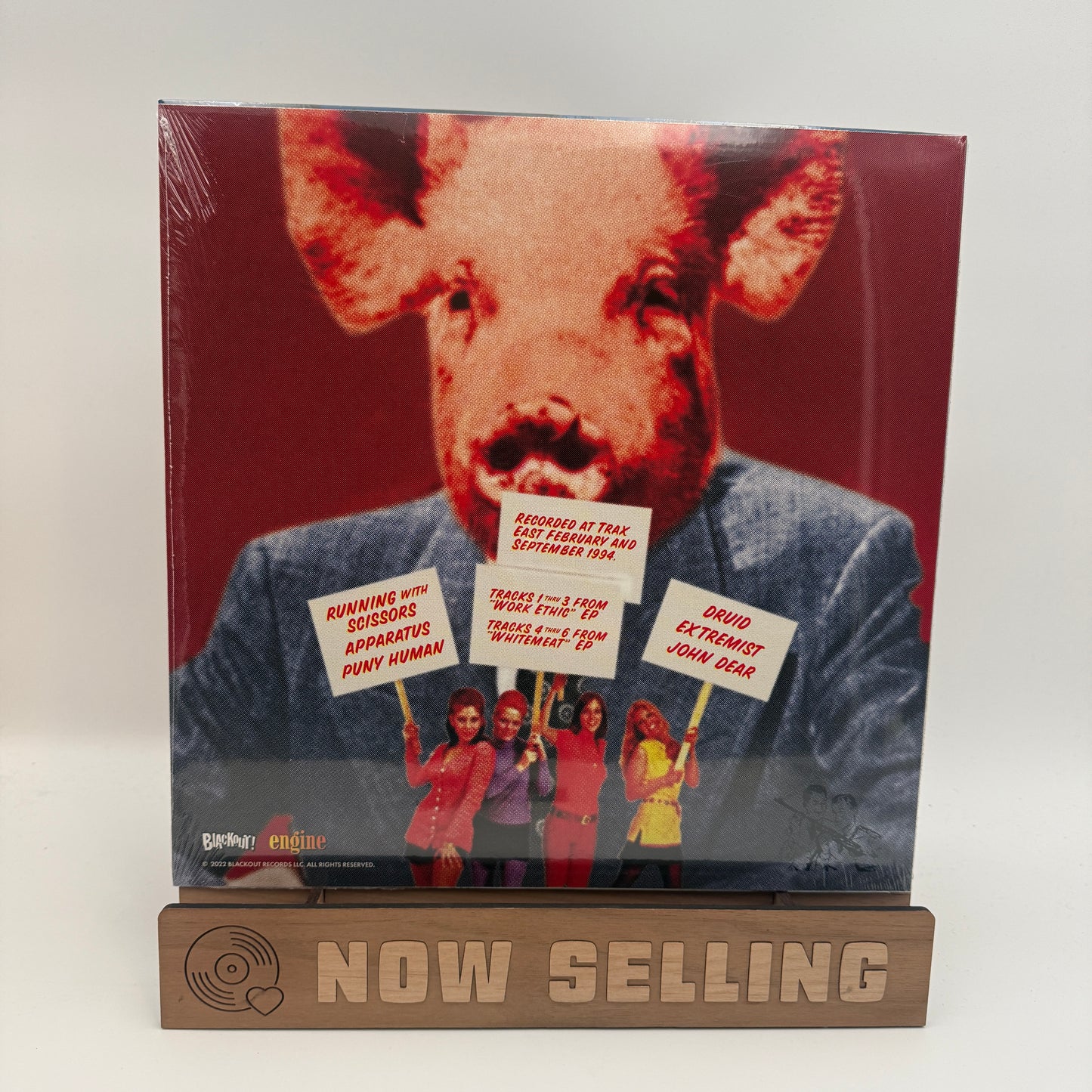 Deadguy - Work Ethic Vinyl Blood Red & Yellow Marble SEALED