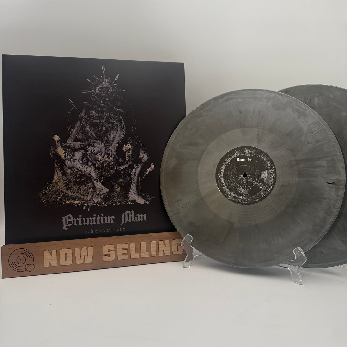 Primitive Man - Observance Vinyl LP Silver Black Galaxy