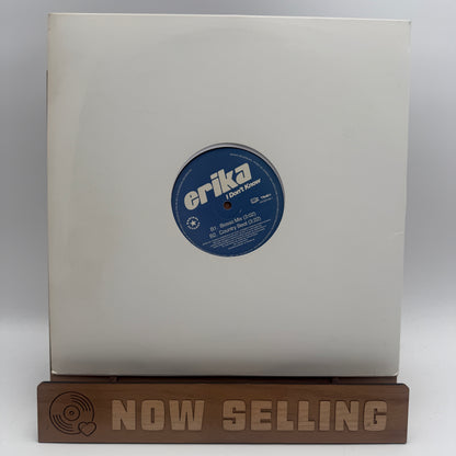 Erika ‎– I Don't Know Vinyl 12" Electronic Euro House