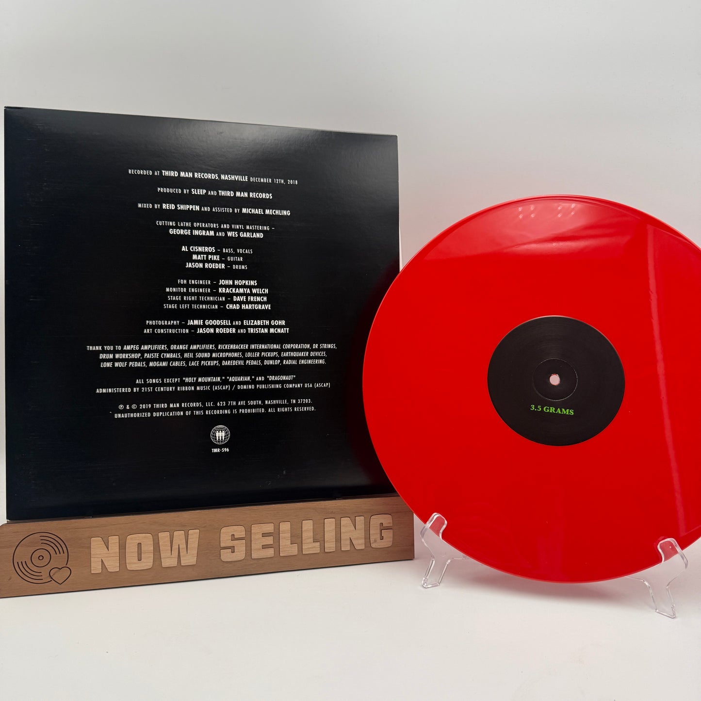 Sleep Band - Live At Third Man Vinyl LP Box Set Third Man Records Vault