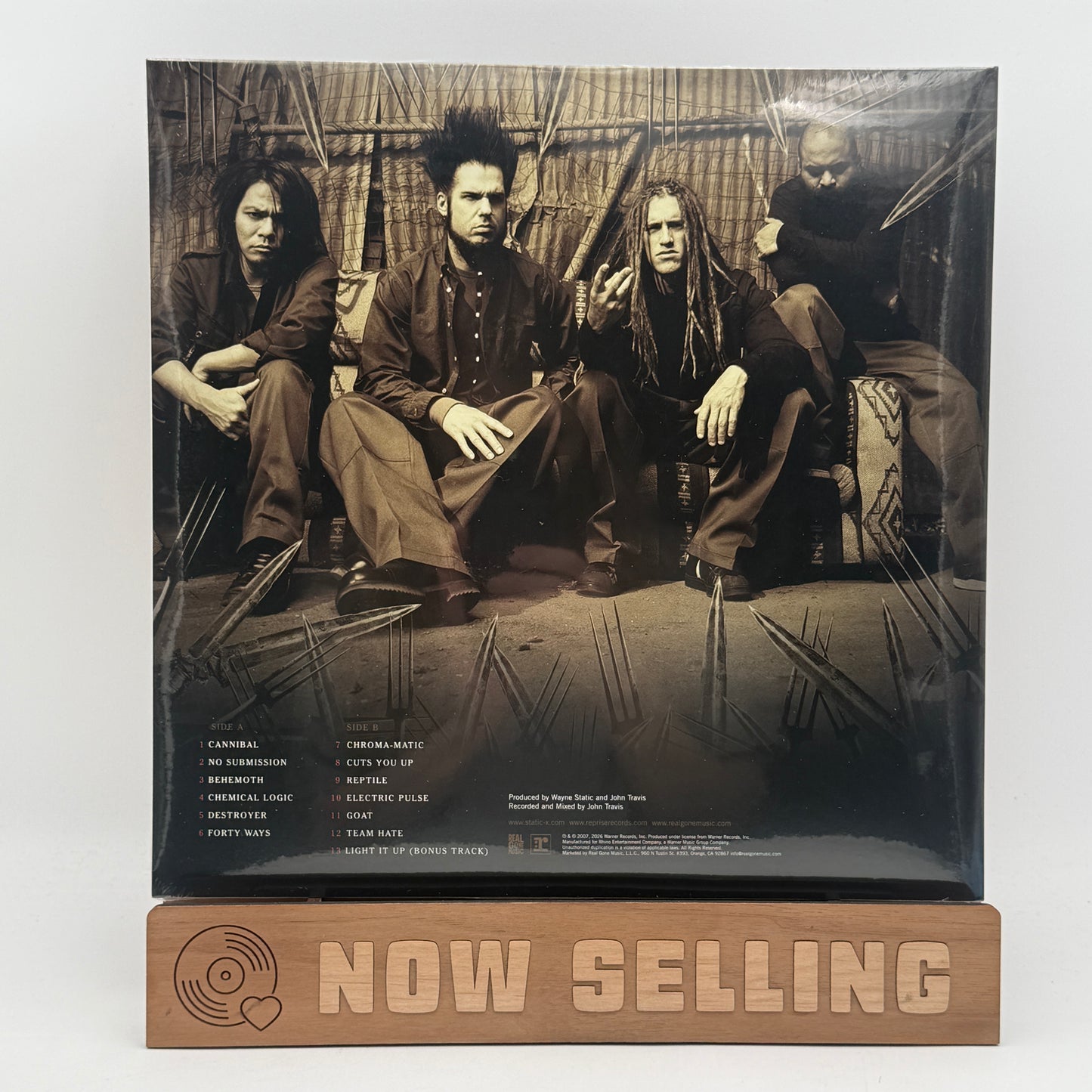 Static-X - Cannibal Vinyl LP Reissue Red Bronze Splatter SEALED