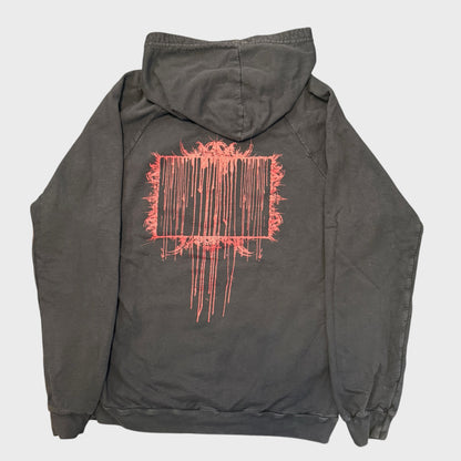 Xasthur Band Deceptive Epitaph Vintage Pullover Hoodie Size L Fits Like M