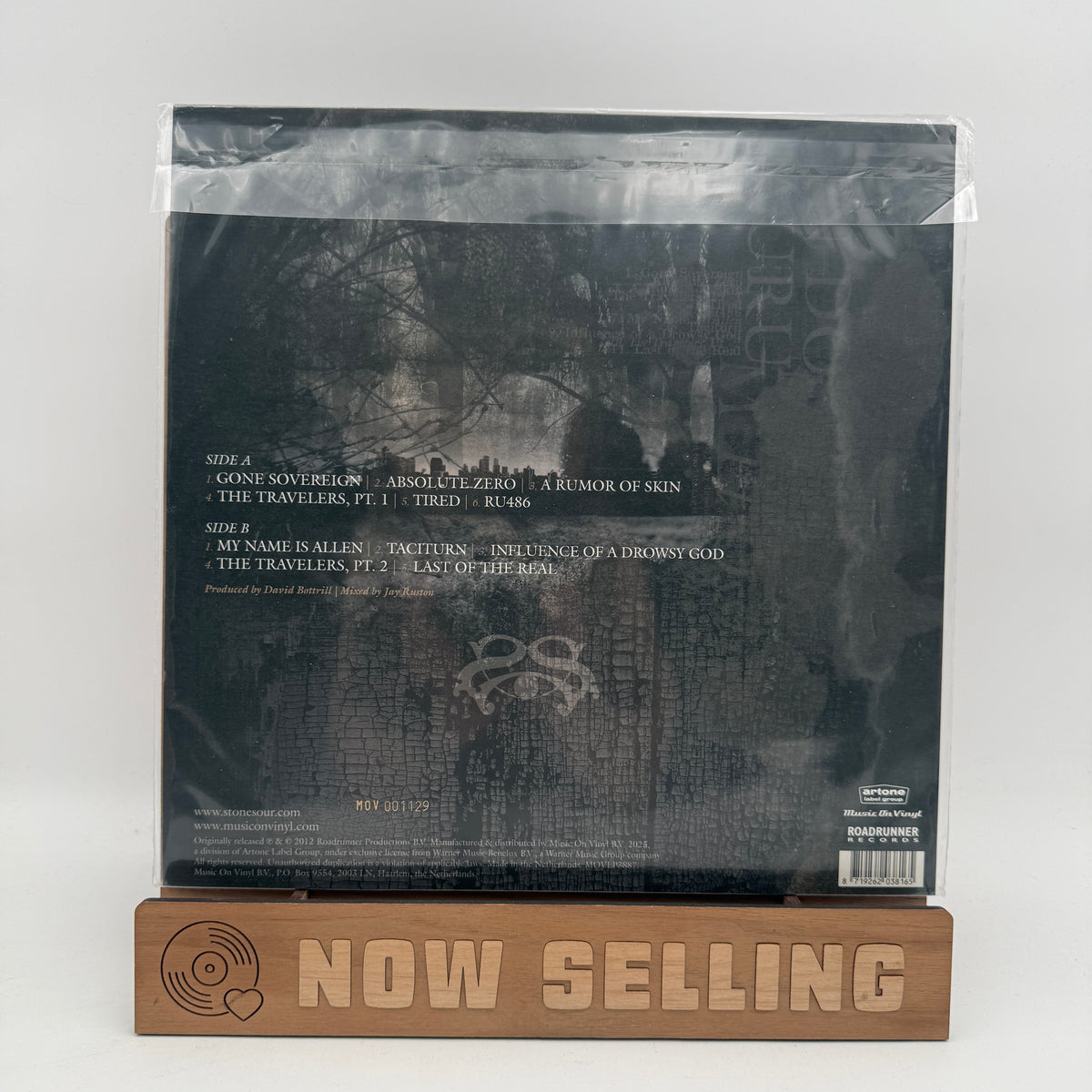Stone Sour - House Of Gold & Bones Part 1 Vinyl LP Reissue Gold Vinyl Numbered MOV