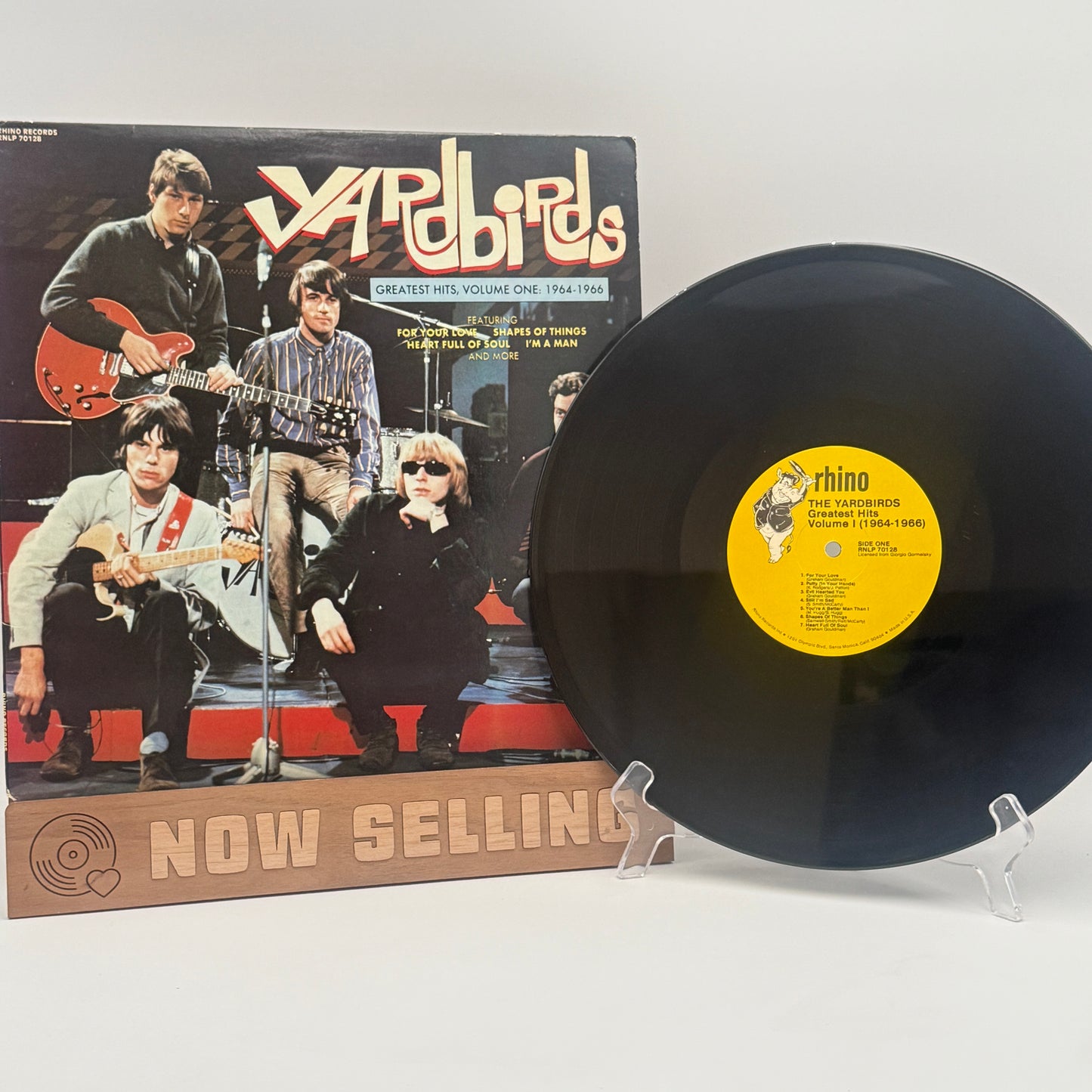 The Yardbirds - Greatest Hits Volume One: 1964-1966 Vinyl LP Eric Clapton Jeff Beck