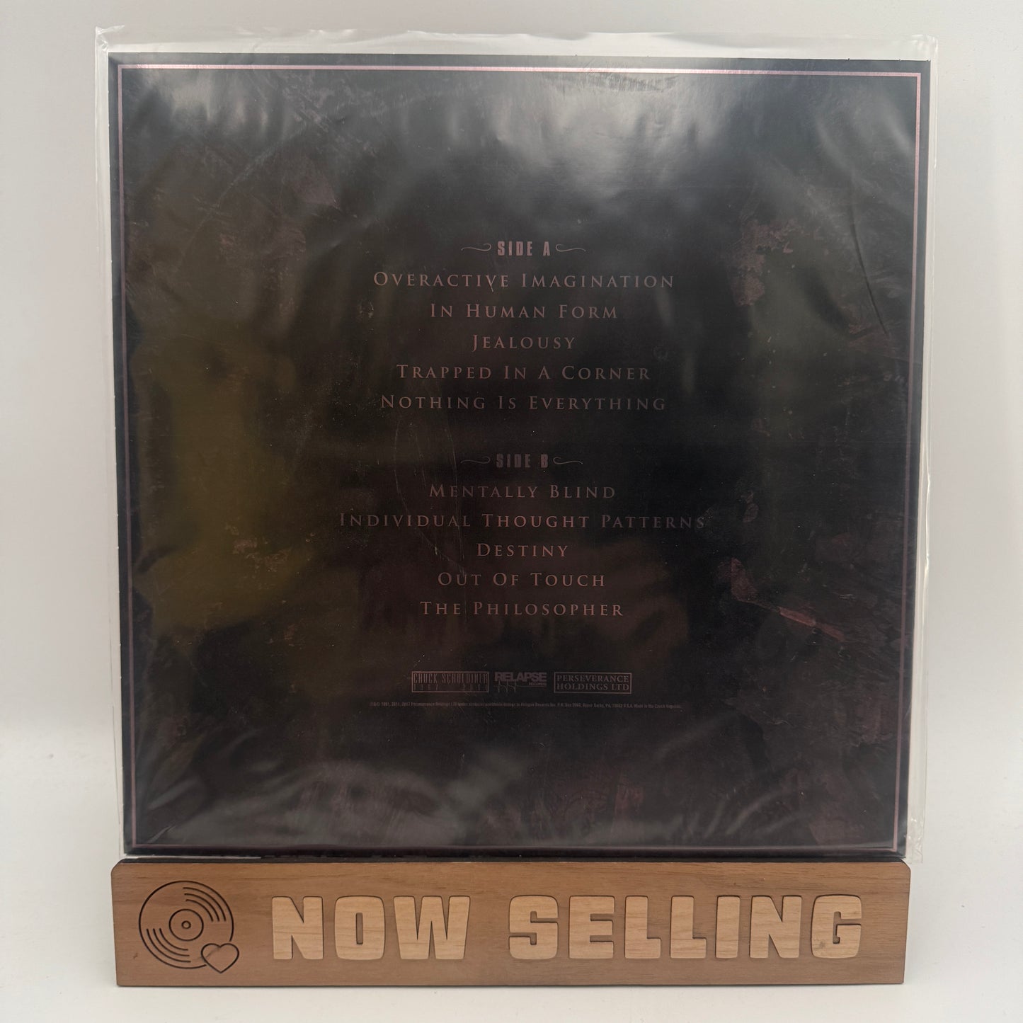 Death - Individual Thought Patterns Vinyl LP Custom Tri-Color Merge w/ Splatter Foil Sleeve